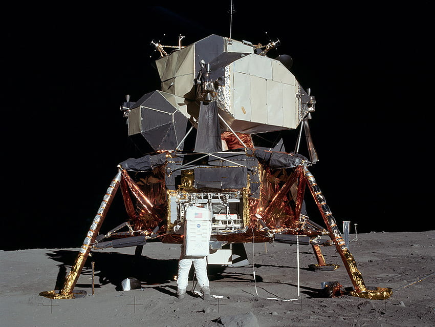 Módulo Lunar - Centro de Descubrimiento de la Fundación Espacial fondo de pantalla