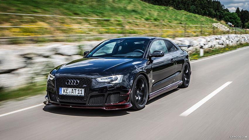 ABT RS5 R アウディ RS5 (ブラック) フロントをベースに。 高画質の壁紙