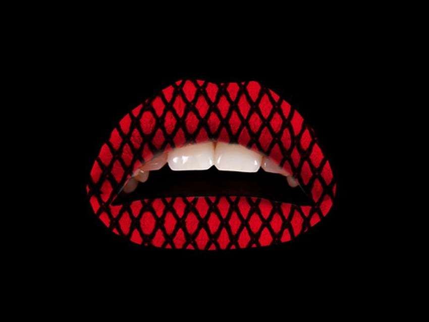 Red_Fishnet_Lips, fishnet, , red, cool, lips HD wallpaper | Pxfuel