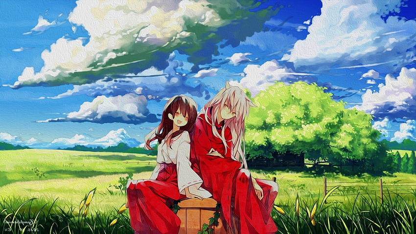 Inuyasha, Romantic Anime Inuyasha HD wallpaper