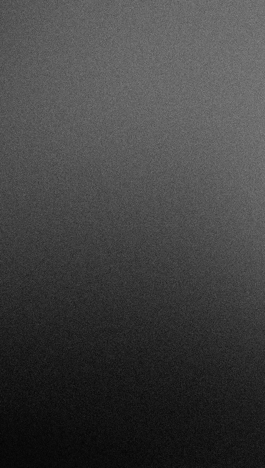 Mattschwarzer frostiger Farbverlauf. Schwarzer Hintergrund, schwarzes Telefon, schwarzes iPhone, Mattgrau HD-Handy-Hintergrundbild