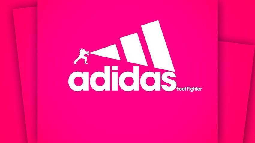 Pink Adidas Background For Computer - HD wallpaper