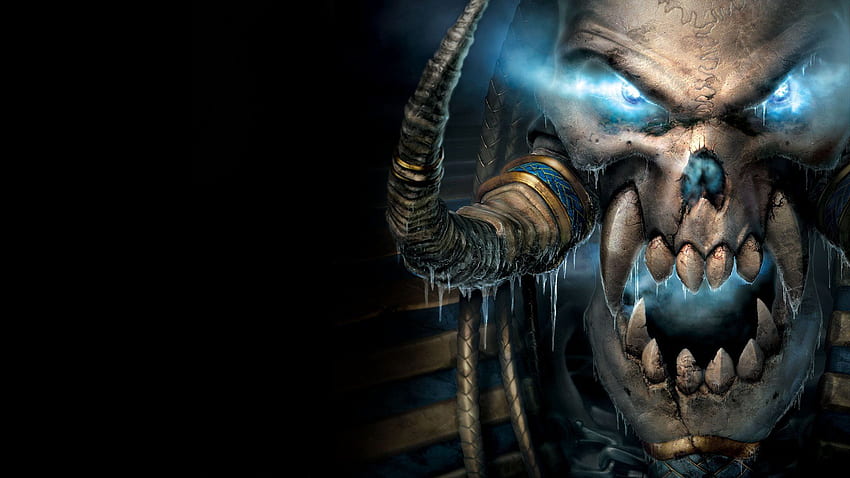 Warcraft III: Царството на хаоса. Предистория, Warcraft III: Замръзналият трон HD тапет