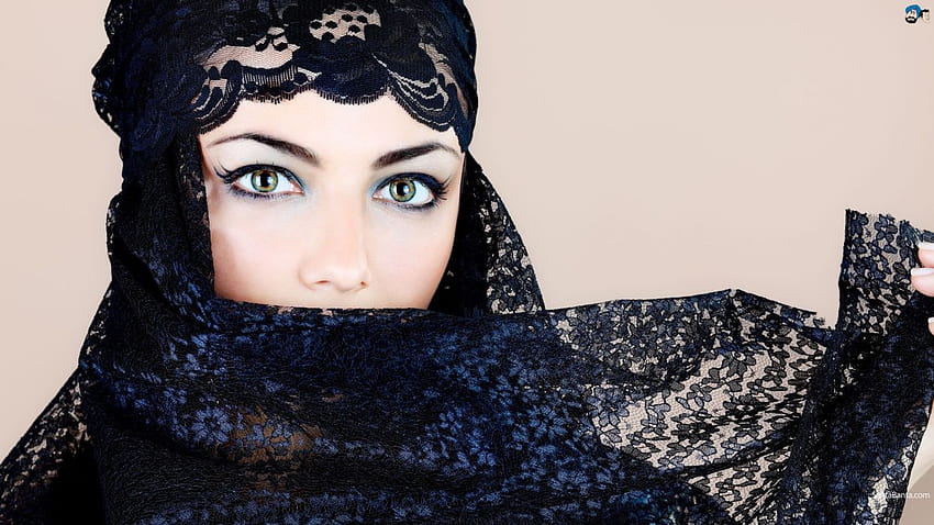 Women brown eyes hijab Arab shawl models . . 229617. UP, Arabic Eyes HD wallpaper
