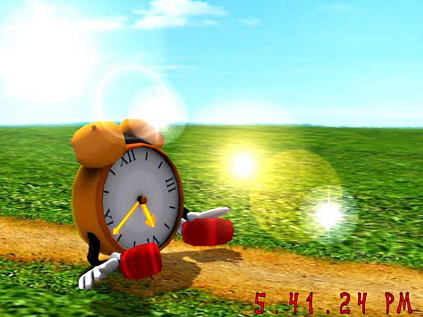 3D Clock มิติ มิติ สามมิติ 3 มิติ 3d rikitiki321 เวลา เจ๋ง นาฬิกา ใหม่ ยาว วอลล์เปเปอร์ HD