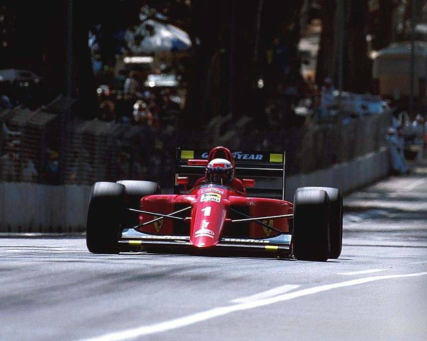 F1 - Alain Prost, Ferrari, Australian GP HD wallpaper