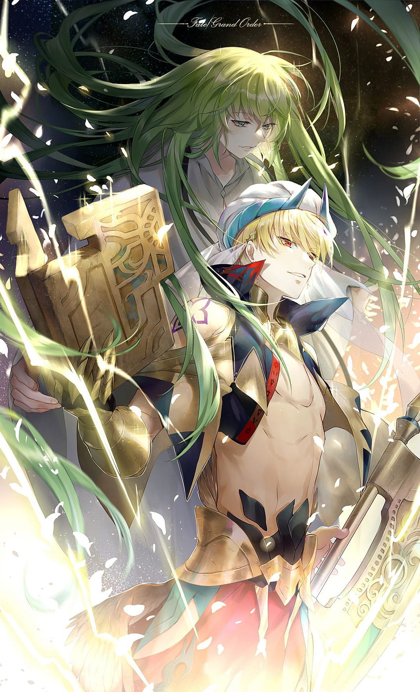 エルキドゥ ギルガメッシュ【Fate Grand Order】Enkidu Gilgamesch HD-Handy-Hintergrundbild