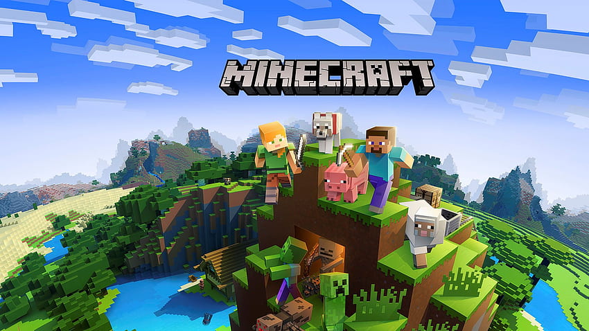 Catatan Patch Pembaruan Desa & Penjarahan Minecraft, Penduduk Desa Minecraft Wallpaper HD