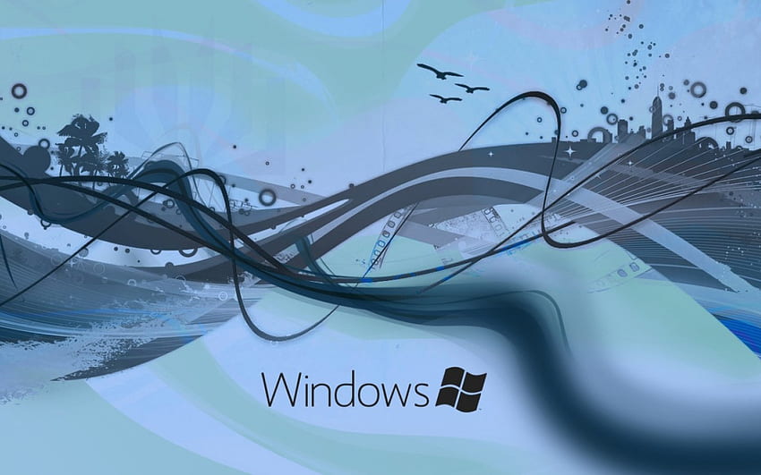 Windows 3 , abstract, 3d HD wallpaper