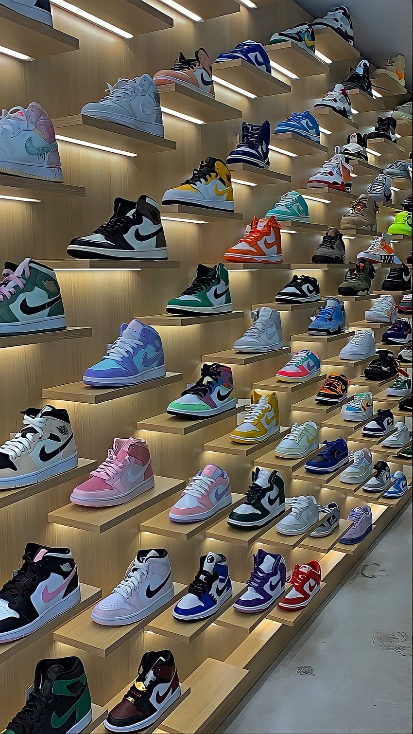 Jordan Wall, обувки, обувки HD тапет за телефон