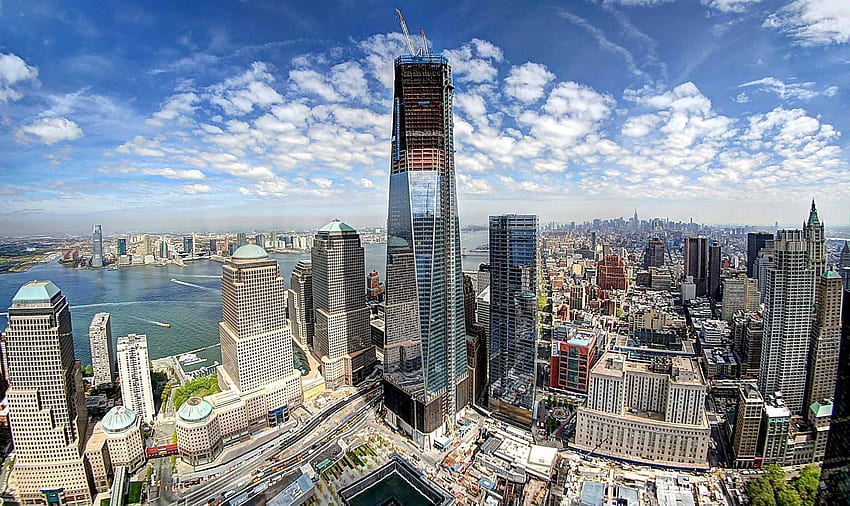 WTC WORLD TRADE CENTER skyscraper city cities building new york HD wallpaper