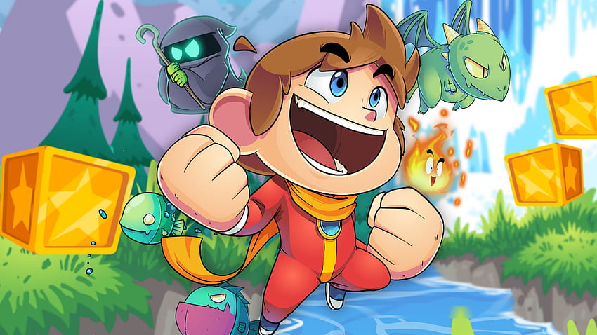 Alex Kidd in Miracle World DX for Switch, PC, XB1 Reviews HD wallpaper
