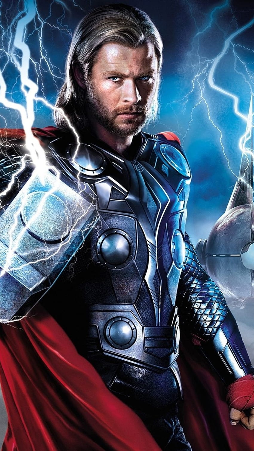Thor, Dios del Trueno de Marvel Thor fondo de pantalla del teléfono