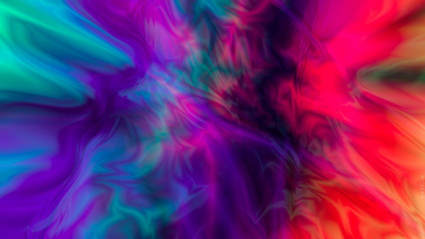 Mieszane kolory dymu Ultra, 2560 X 1440 Kolor dymu Tapeta HD