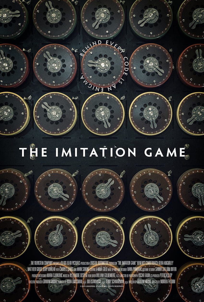 Le jeu d'imitation (2014) [1215 x 1800], arrière-plan HQ Fond d'écran de téléphone HD