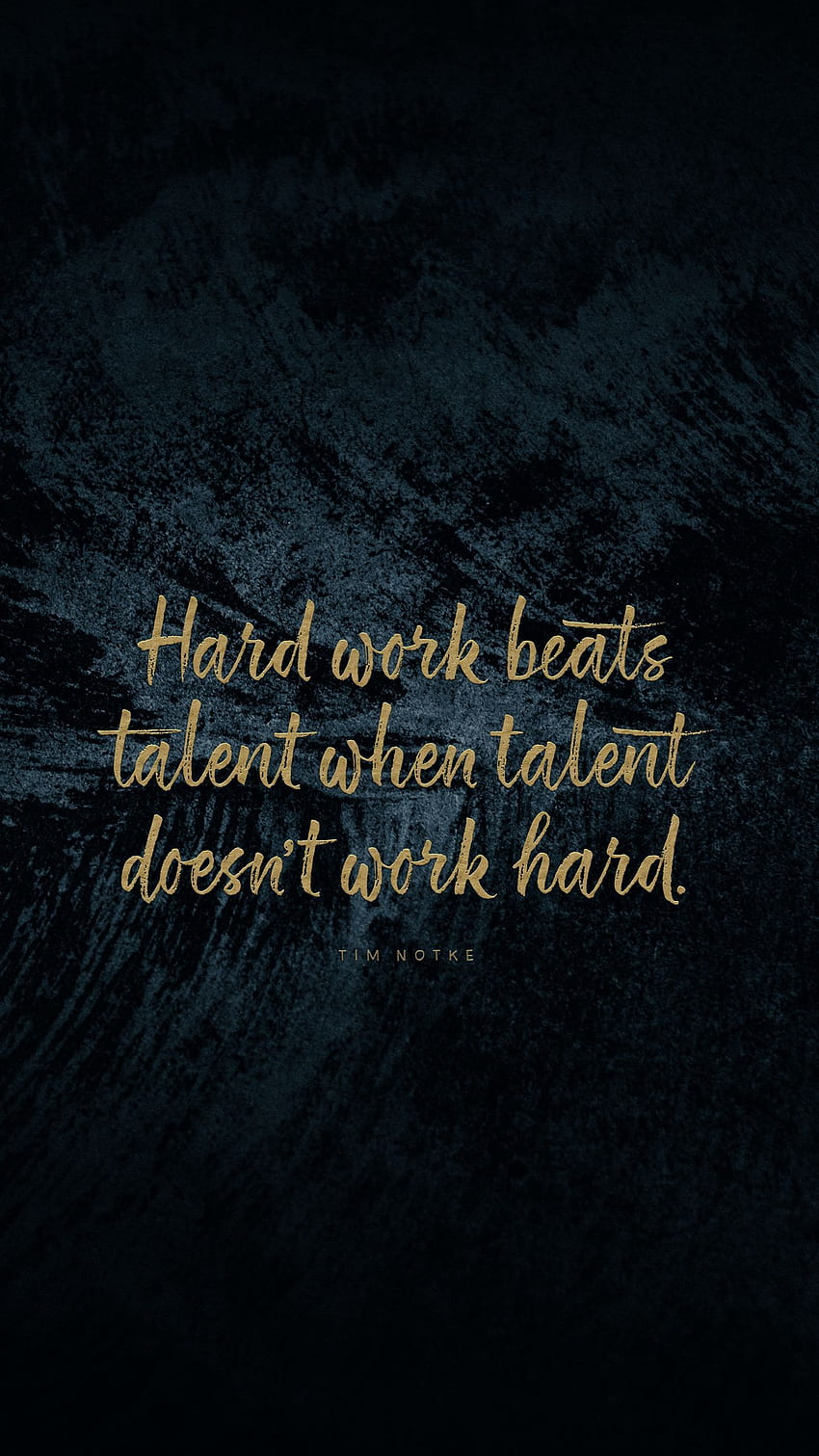 Inspirational work quotes Motivational quotes for work, Hard Work Beats Talent HD phone wallpaper