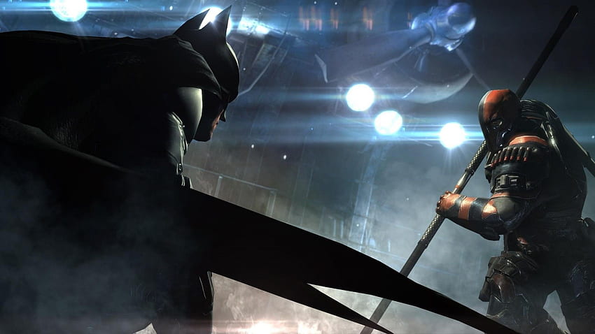 Batman: Arkham Origins Batman Deathstroke DC. juegos, logotipo de Batman y  Deathstroke fondo de pantalla | Pxfuel