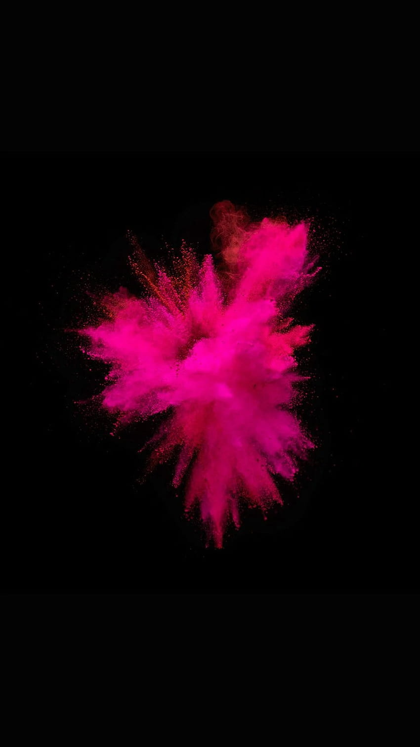 Най-добра експлозия iPhone 8, розова експлозия HD тапет за телефон