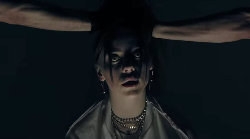 Billie Eilish'in yeni müzik videosu bir korku şovu, Bury A Friend HD duvar kağıdı