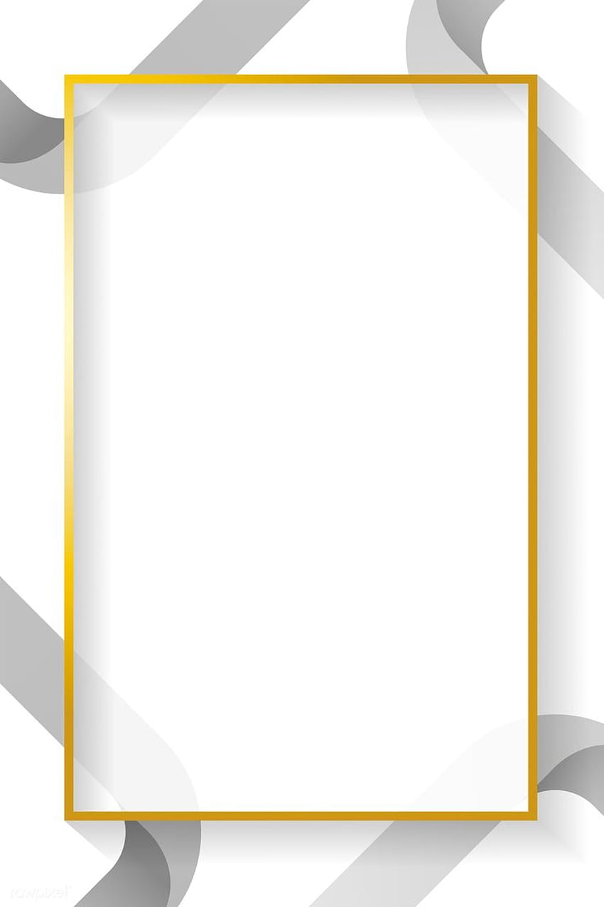 Blank rectangle abstract frame vector. premium / taus. Geometric poster design, Powerpoint background design, Abstract background, Abstract Rectangle HD phone wallpaper