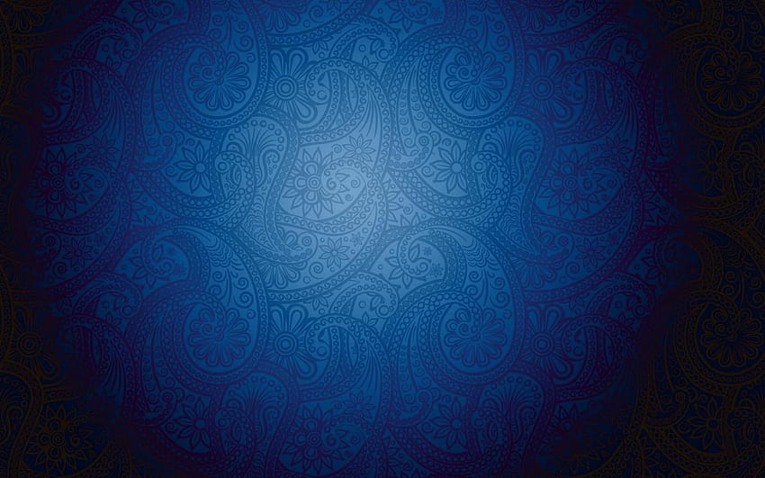 พื้นหลังอิสลามสีน้ำเงิน วอลล์เปเปอร์ HD
