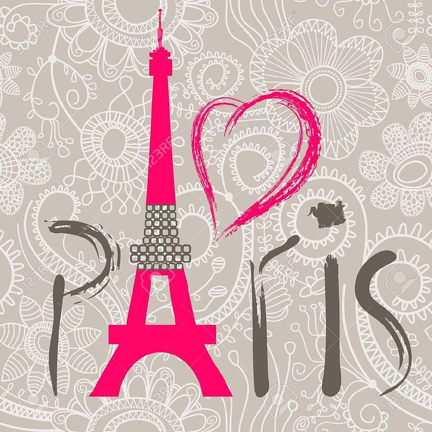 Paris Pink Love, Paris Love HD phone wallpaper