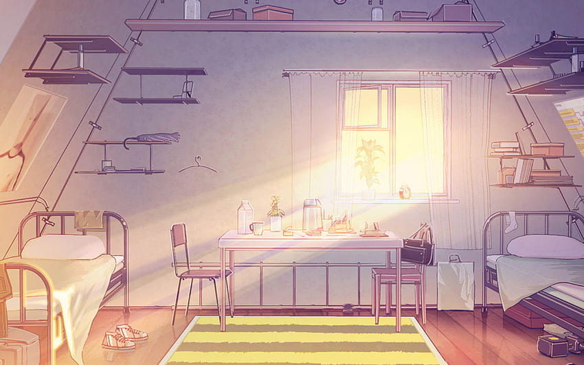 Home Anime Arseniy Art Illustration, Anime House HD wallpaper
