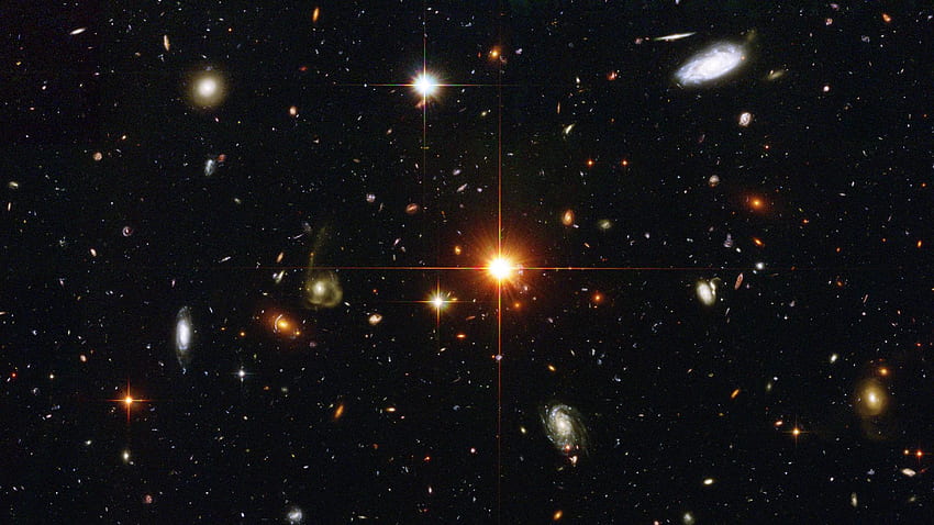 Hubble Ultra Deep Field DFILES 1920×1080 Hubble Ultra Deep, Hubble Deep Space papel de parede HD