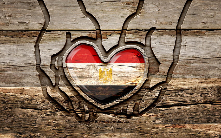 I love Egypt, , wooden carving hands, Day of Egypt, Egyptian flag, Flag of Egypt, Take care Egypt, creative, Egypt flag, Egypt flag in hand, wood carving, african countries, Egypt HD wallpaper