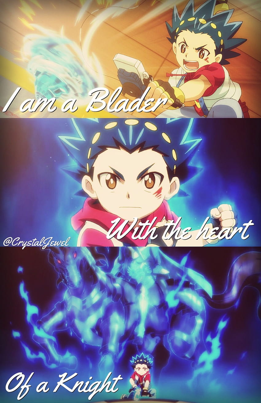 I am a Blader with the heart of a Knight” -Valt Aoi HD phone wallpaper