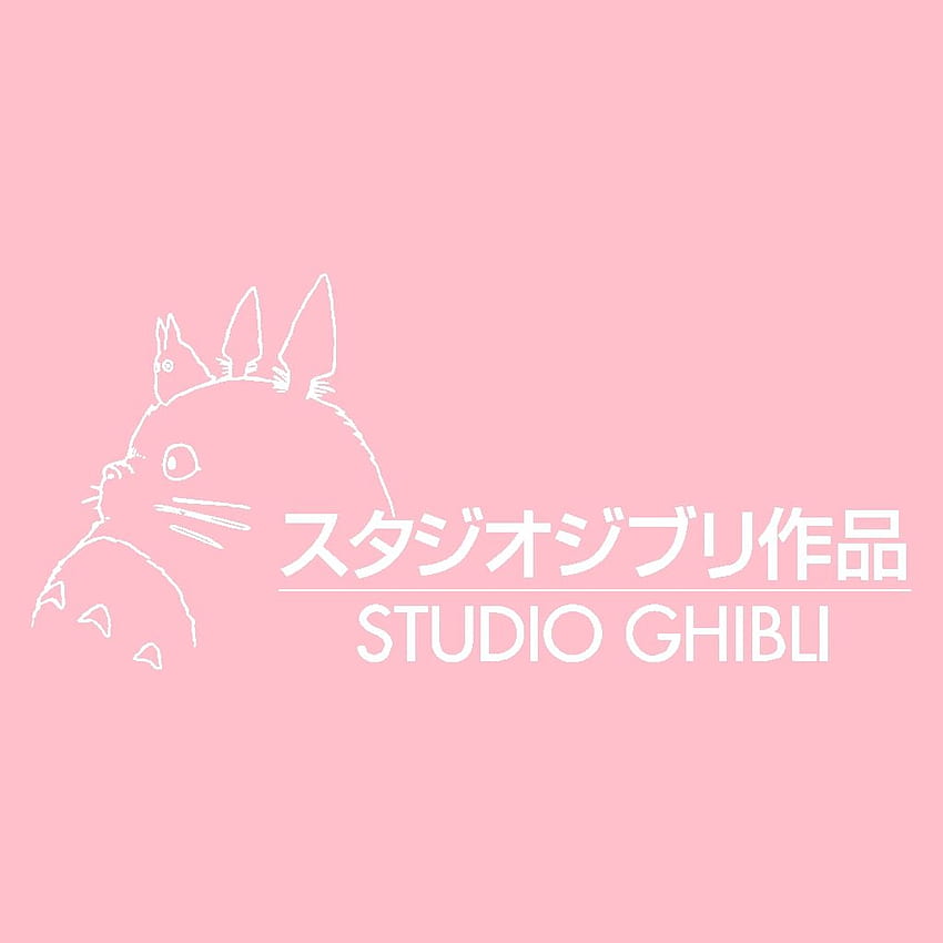 Studio Ghibli, Totoro rose Fond d'écran de téléphone HD