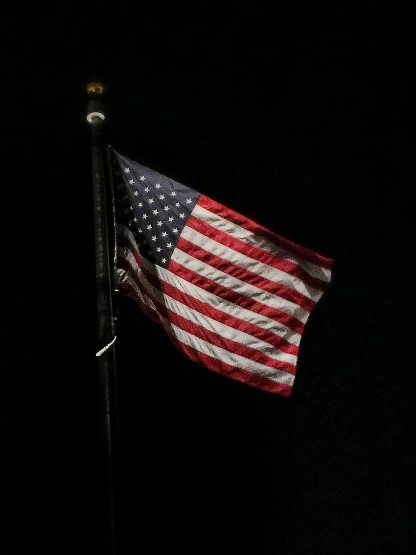 Bandera Americana, Bandera Americana Oscura fondo de pantalla del teléfono