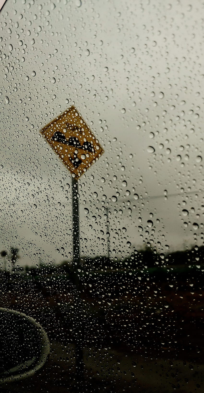 Señales, sky, rain, road_surface, lluvia HD phone wallpaper
