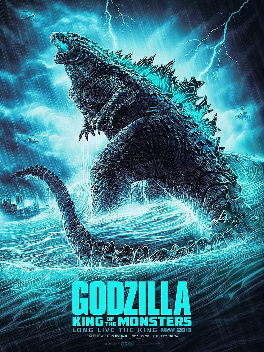 Godzilla King Of The Monsters , Blue Godzilla HD phone wallpaper | Pxfuel