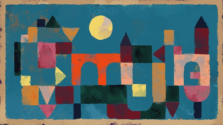 Doodle de Google de Paul Klee fondo de pantalla