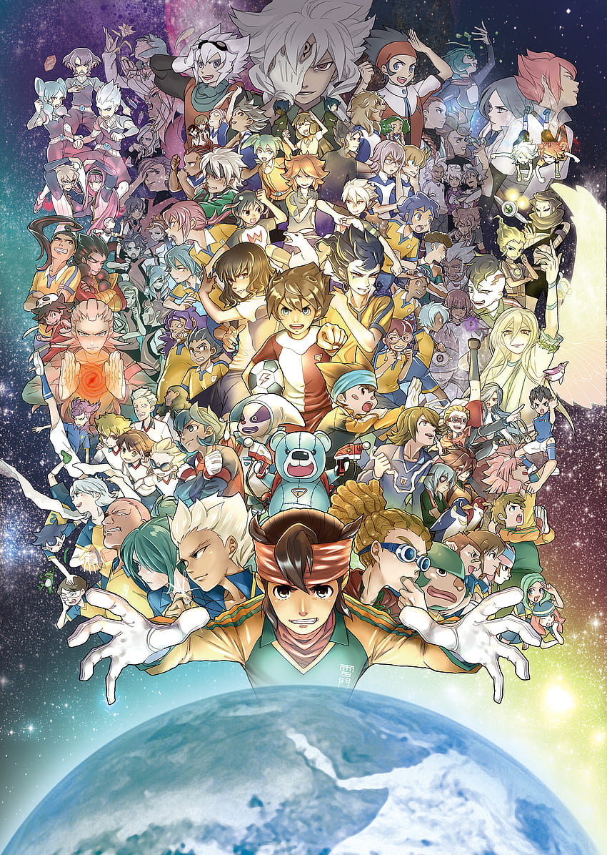 Inazuma Eleven GO Chrono Stone, Mobile Anime Board, Inazuma 11 HD тапет за телефон
