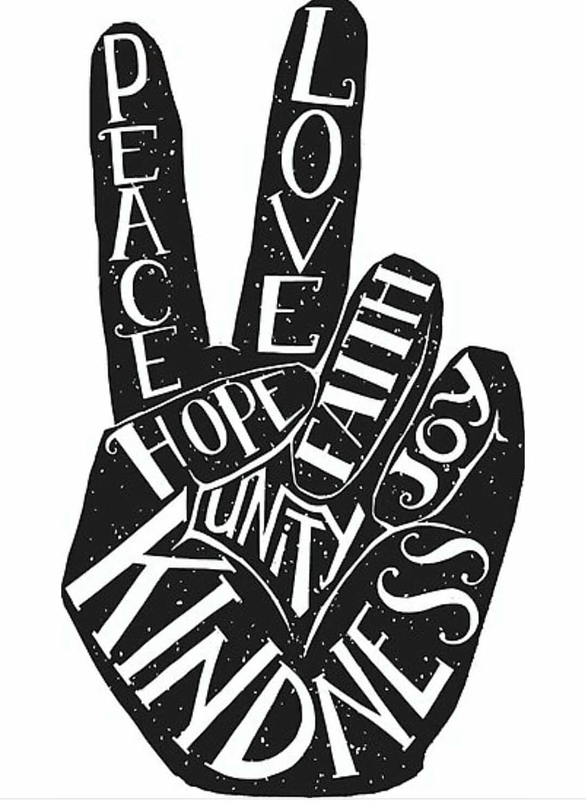 PEACE OUT✌ идеи през 2021 г. мир, мир и любов, знак за мир HD тапет за телефон