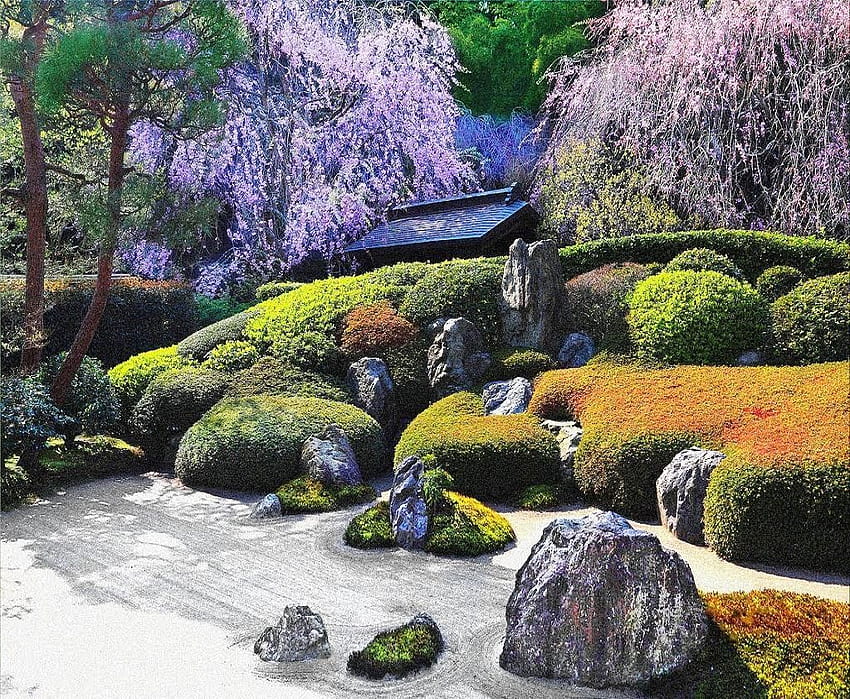 Çeşitli: Kamakura Japon Şehri Japonya Doğa Zen Bahçesi Yüksek Kalite HD duvar kağıdı