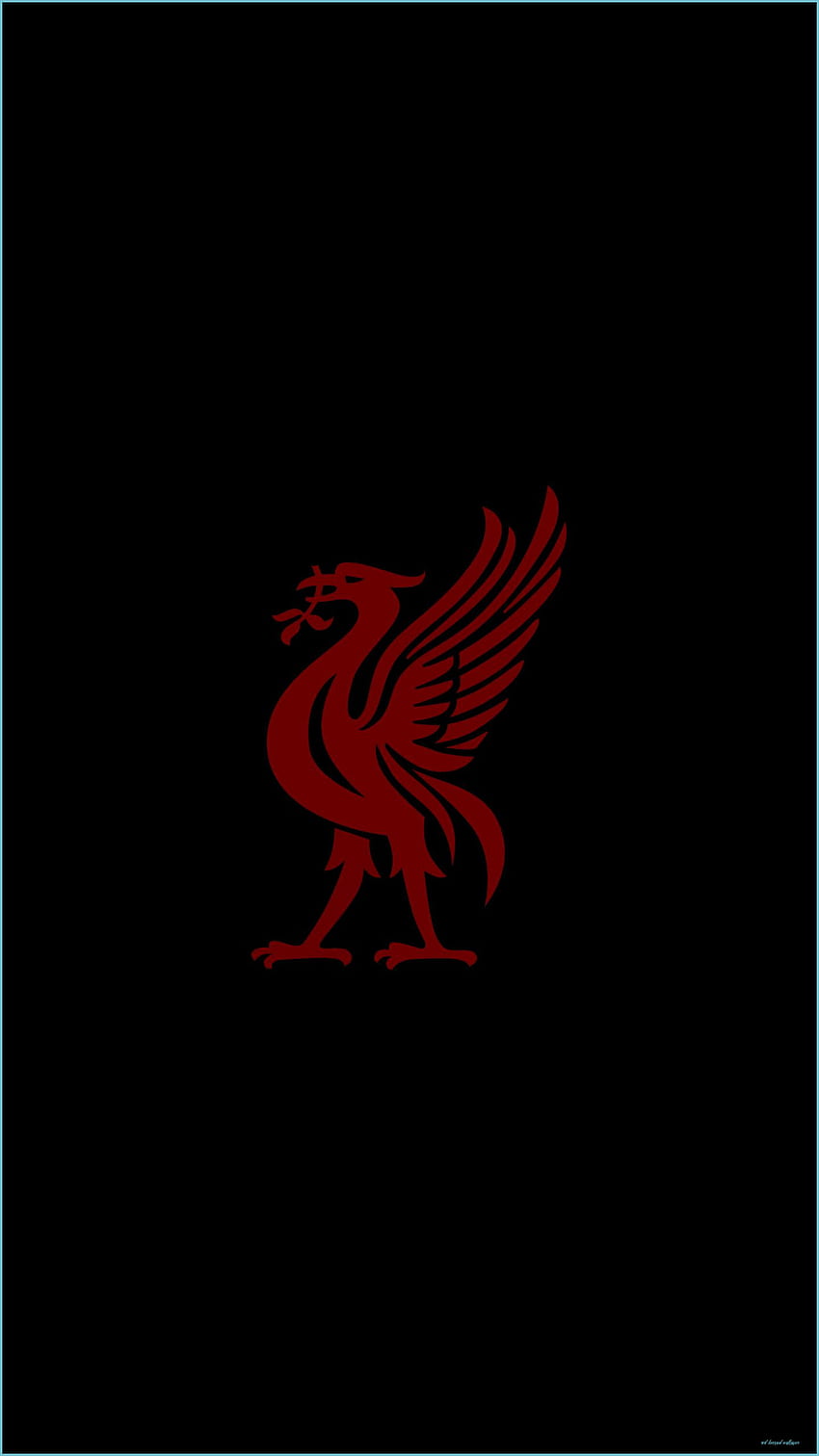 Liverbird , Blood Red On Black [] : LiverpoolFC Red Liverpool Papel de parede de celular HD