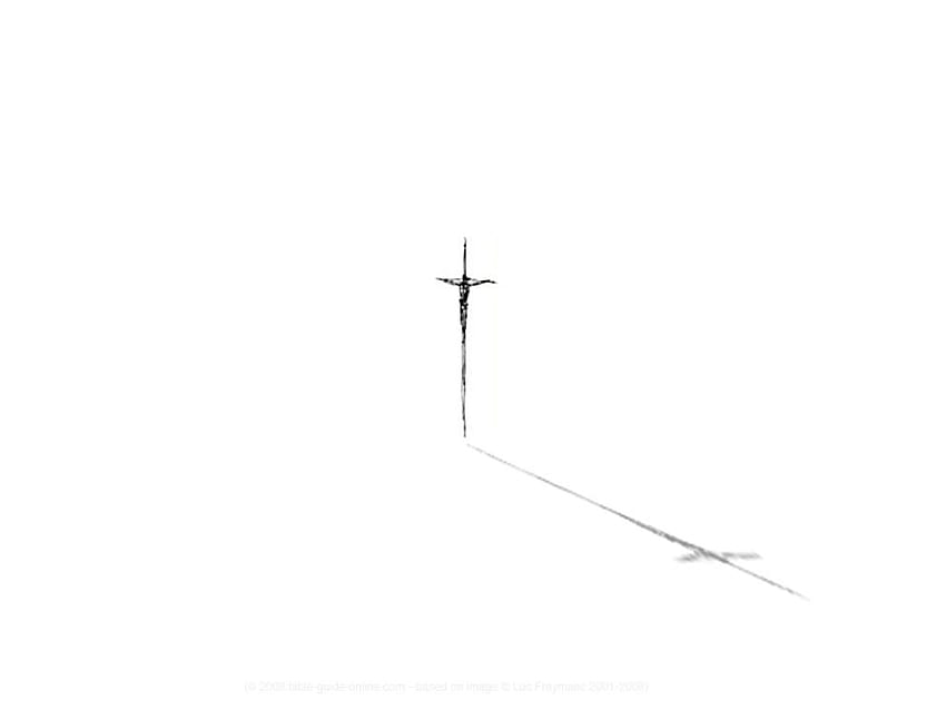 Jesus cross Background, Jesus Black and White HD wallpaper