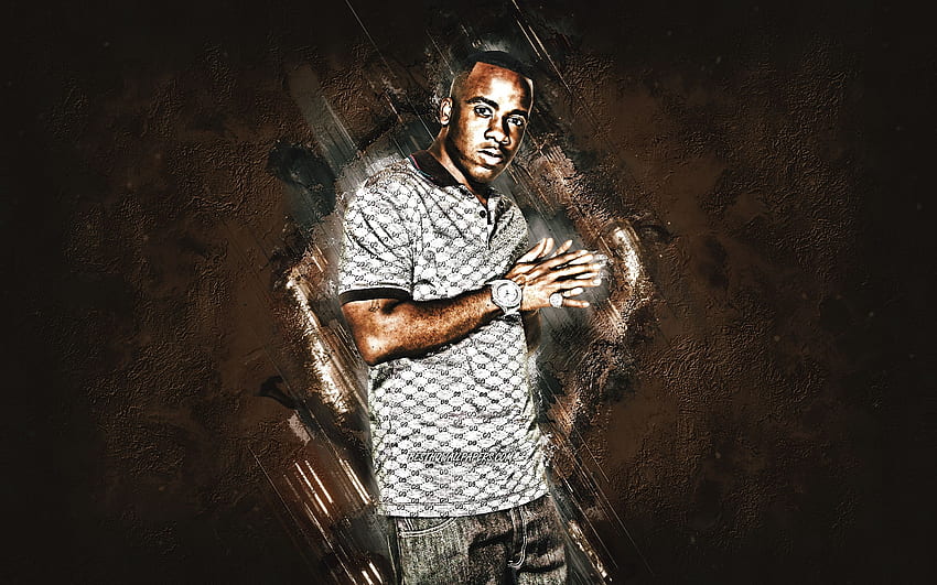 Yo Gotti, american rapper, portrait, brown stone background, Mario Mims for with resolution . High Quality HD wallpaper