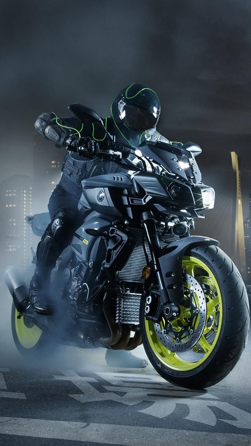 Yamaha MT 10 firmy Stiggerphone B1 teraz. Przeglądaj miliony popularnych tapet rowerowych. Motocykle, motocykle Yamaha, fajne rowery Tapeta na telefon HD