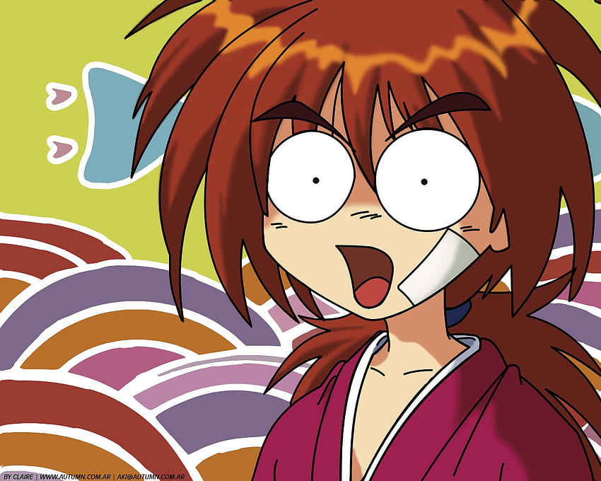 alle männlichen himura kenshin männlichen rurouni kenshin Anime, Funny Samurai HD-Hintergrundbild
