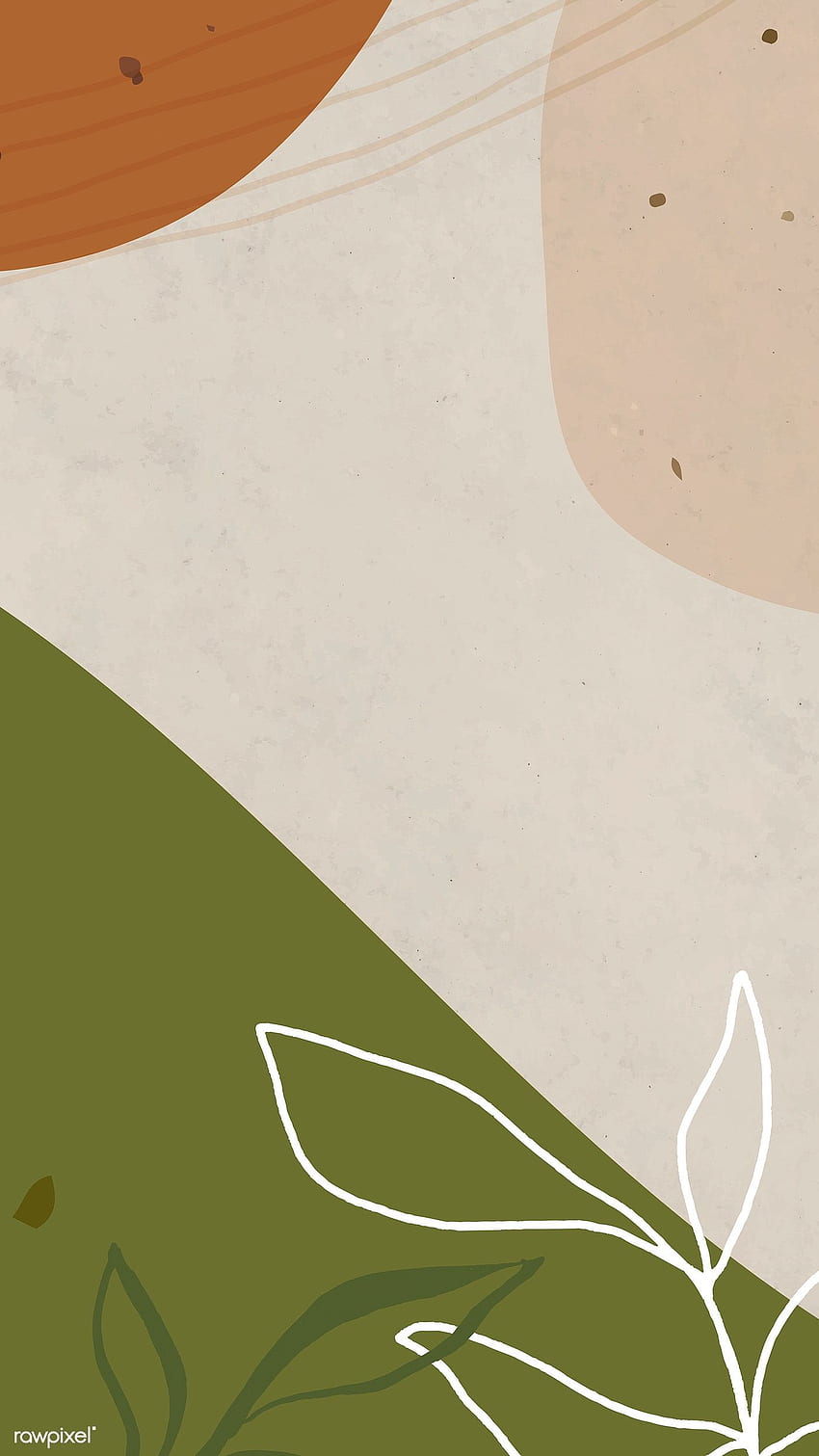 premium vector of Abstract earth tone Memphis mobile phone in 2020. Earth tones, Aesthetic iphone , Abstract HD phone wallpaper