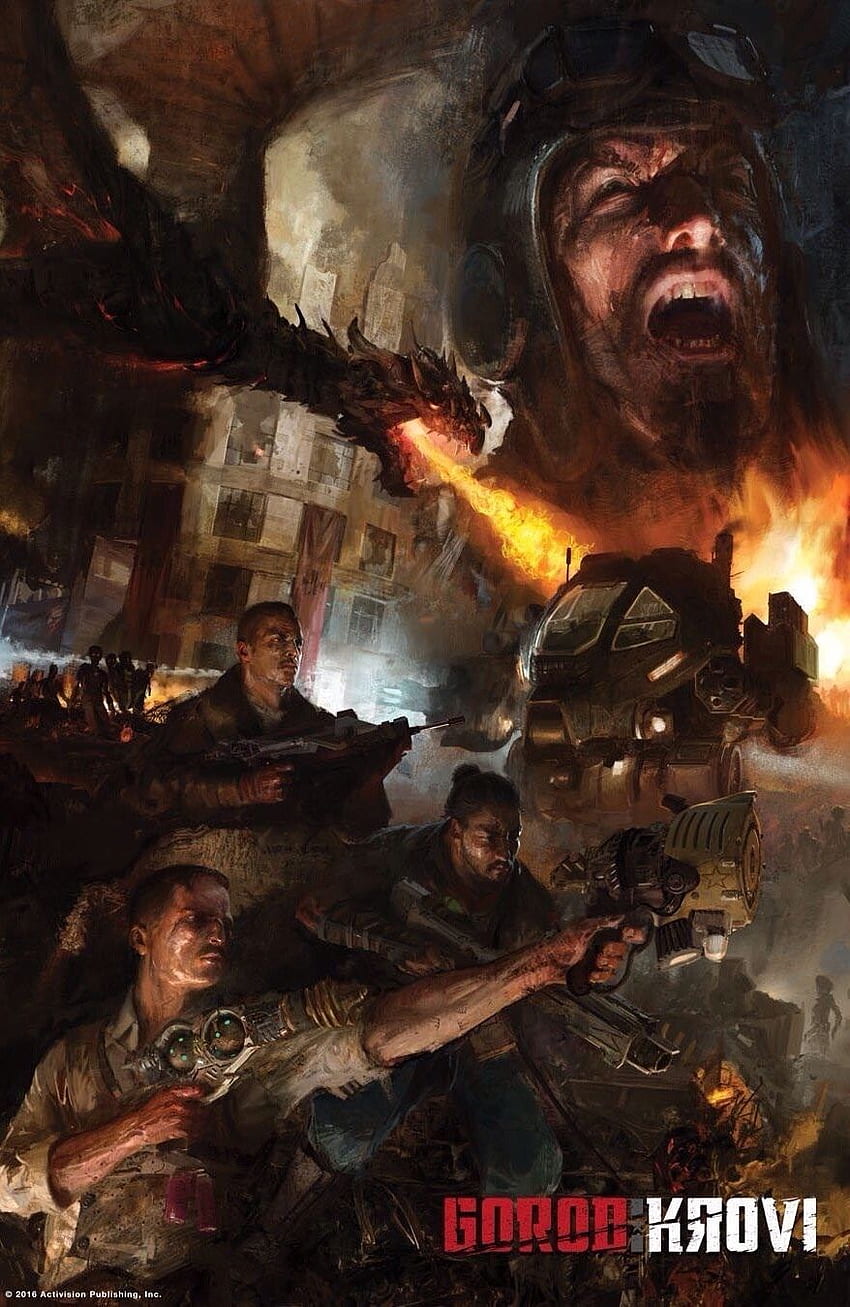 Cartaz de zumbi de Call of Duty Black Ops 3 Gorod Krovi. Call of Duty, Call of Duty Black Ops 3 Zumbis Papel de parede de celular HD