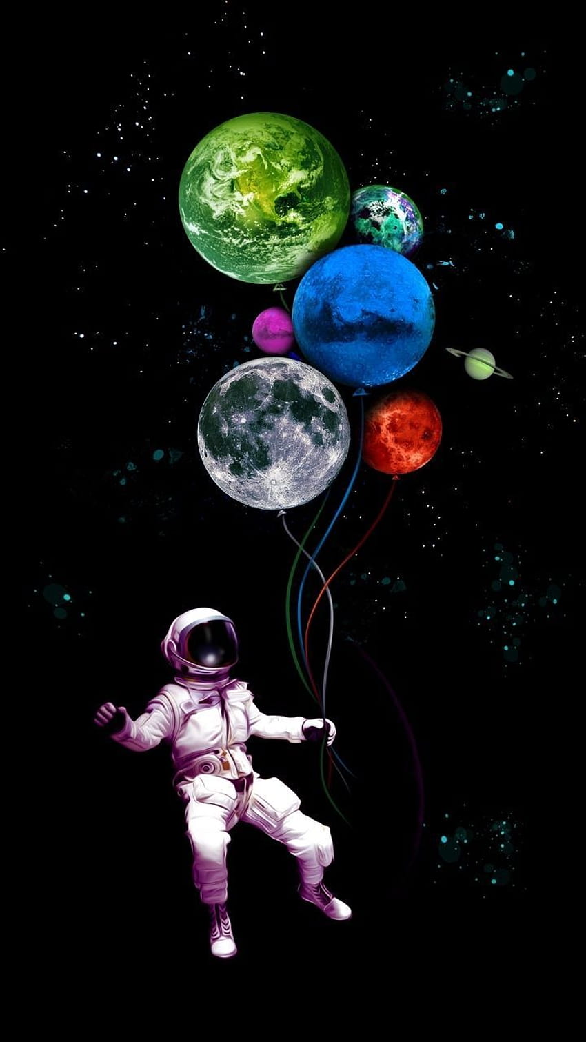 Space artwork, Astronaut, Trippy Space Art HD phone wallpaper
