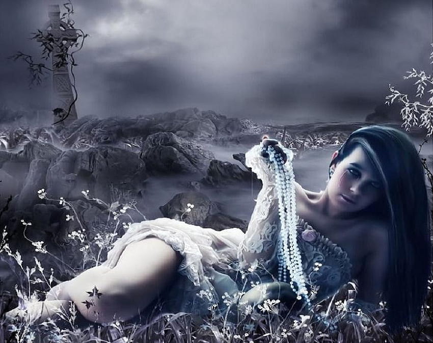 Right Here In My Arms, night, tears, lonely, woman, soul, fantasy, abstract, dreaming, waiting HD wallpaper