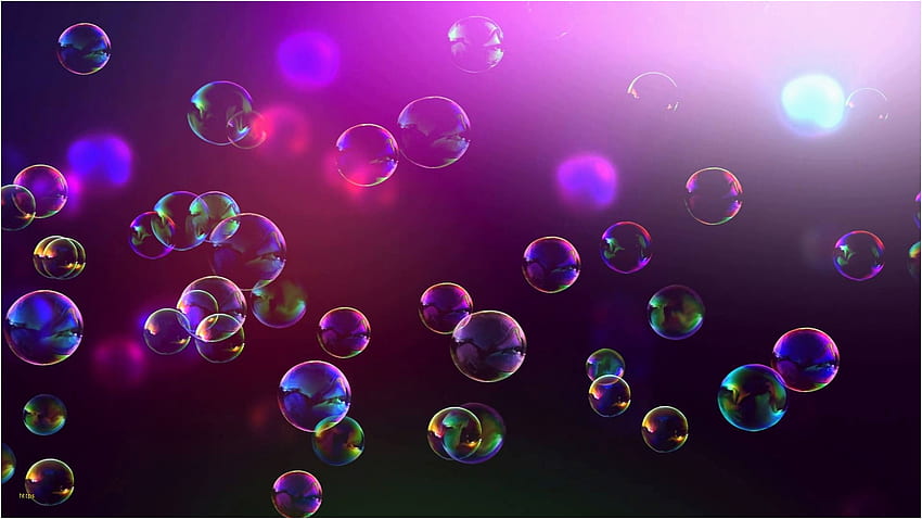 Moving Bubbles, Cute Bubble HD wallpaper