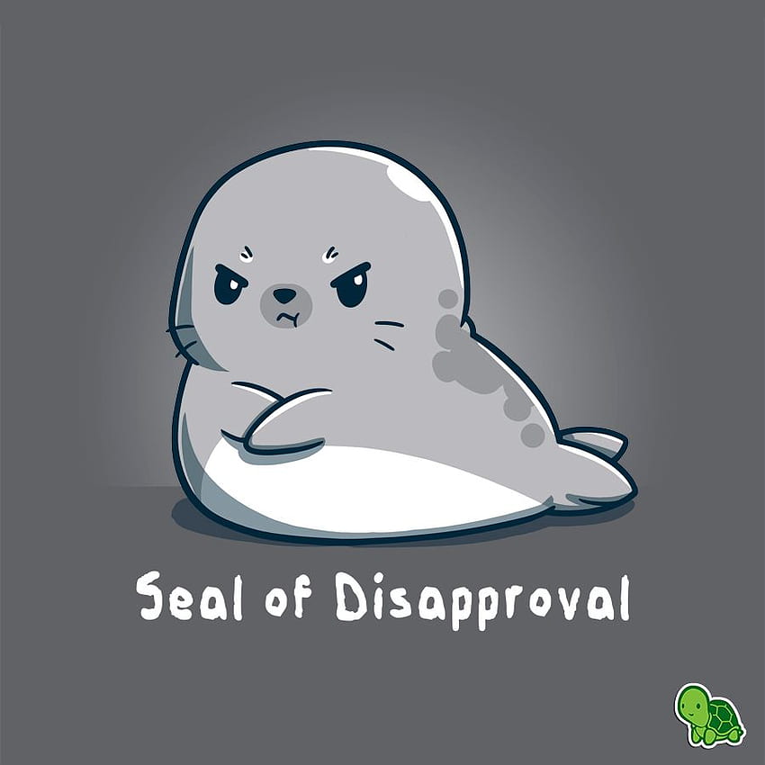Seal of Disapproval. Cute cartoon drawings, Cute drawings, Cute seals HD phone wallpaper