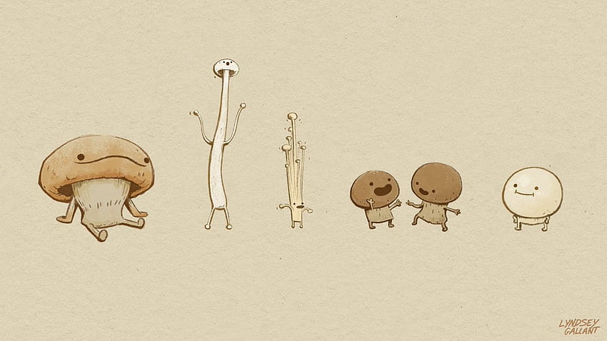 Lynds Gallant - just thinkin bout how cute mushrooms are hbu HD wallpaper |  Pxfuel